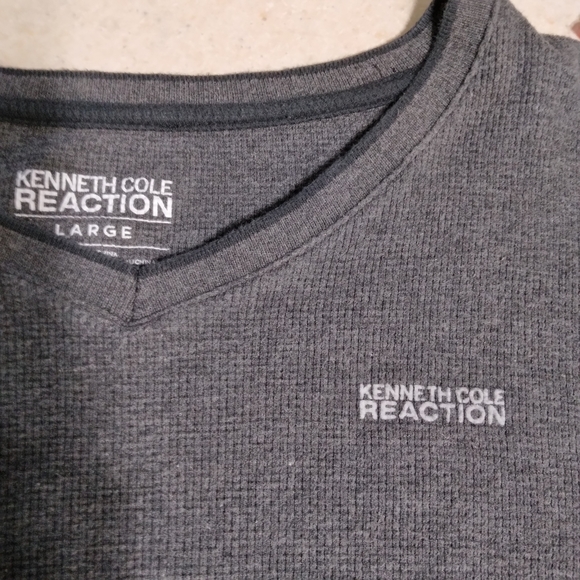 Kenneth Cole Reaction Womens Large V-Neck Pullover Sweater - Picture 3 of 5